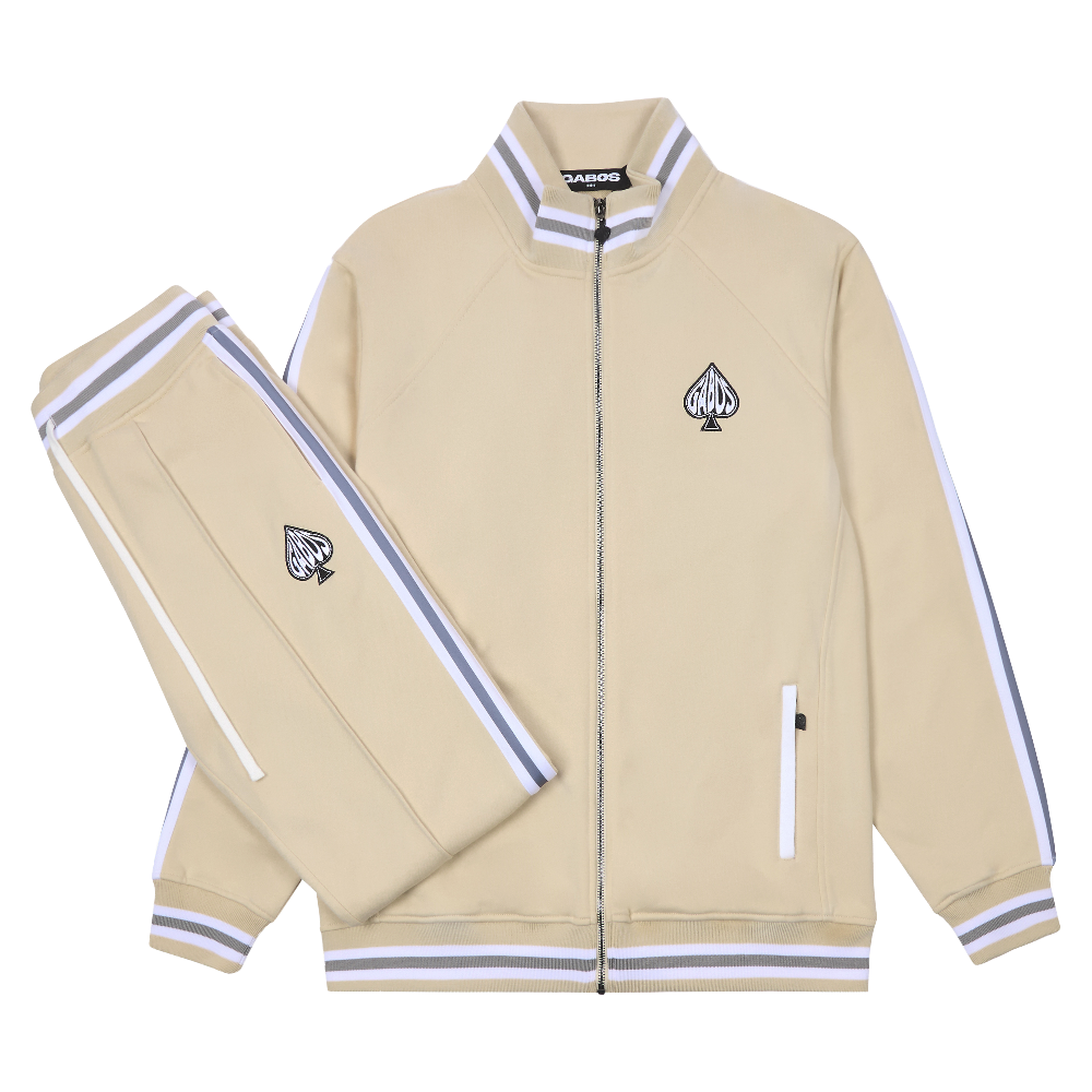 Beige "Money Mitch" Full Tracksuit