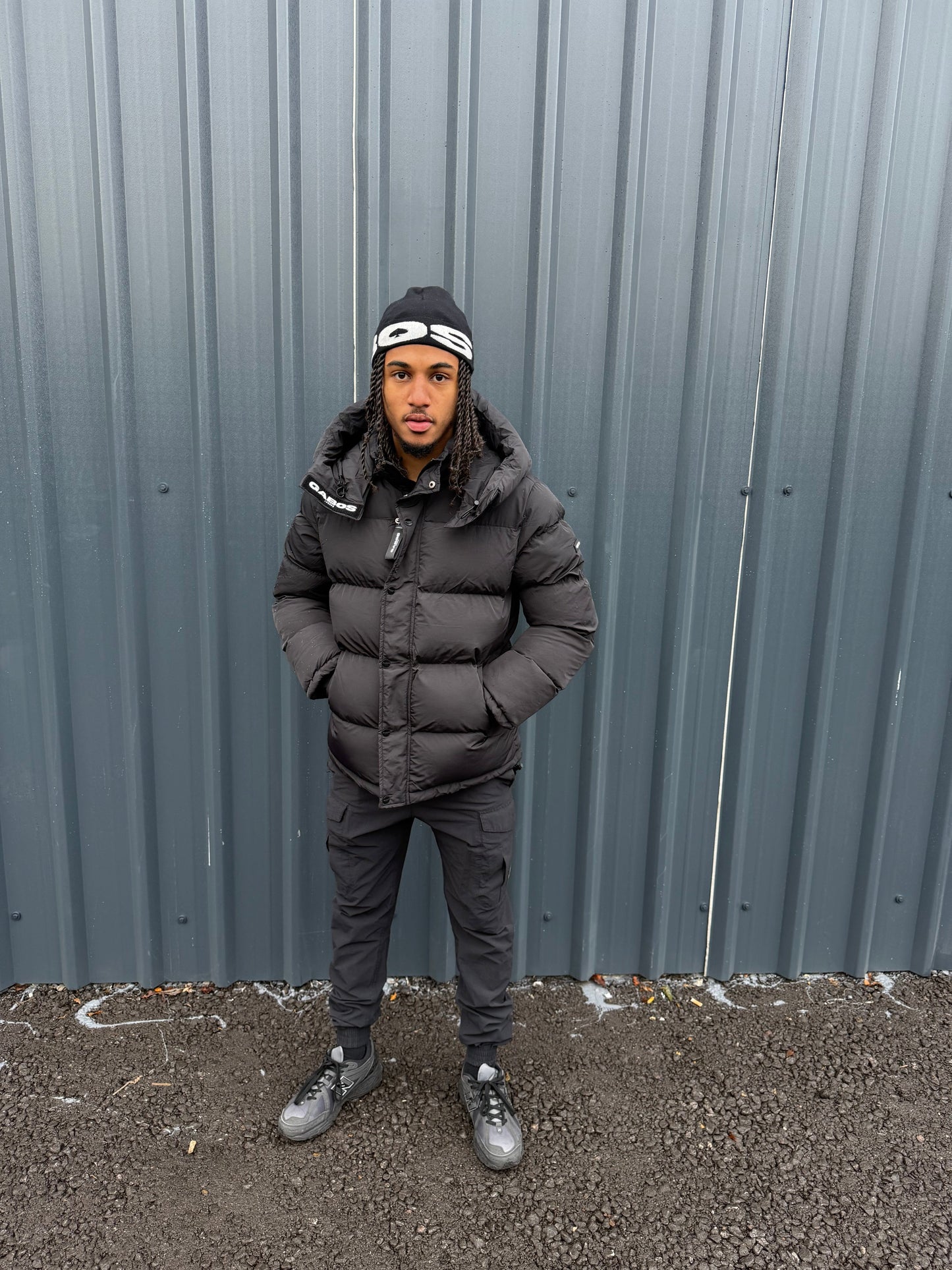 Street Bomber 3.0 Puffer Jacket Magma Black