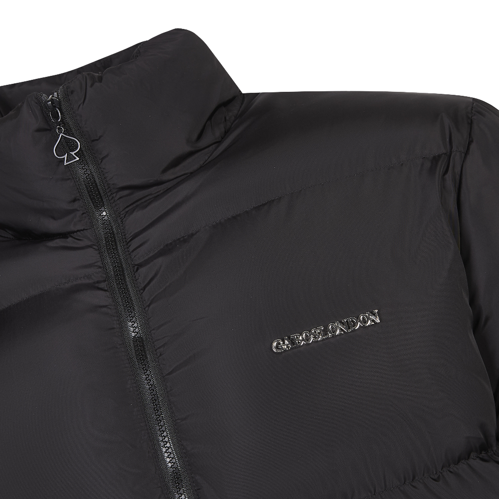 The BOSS Magma Black Puffer Jacket