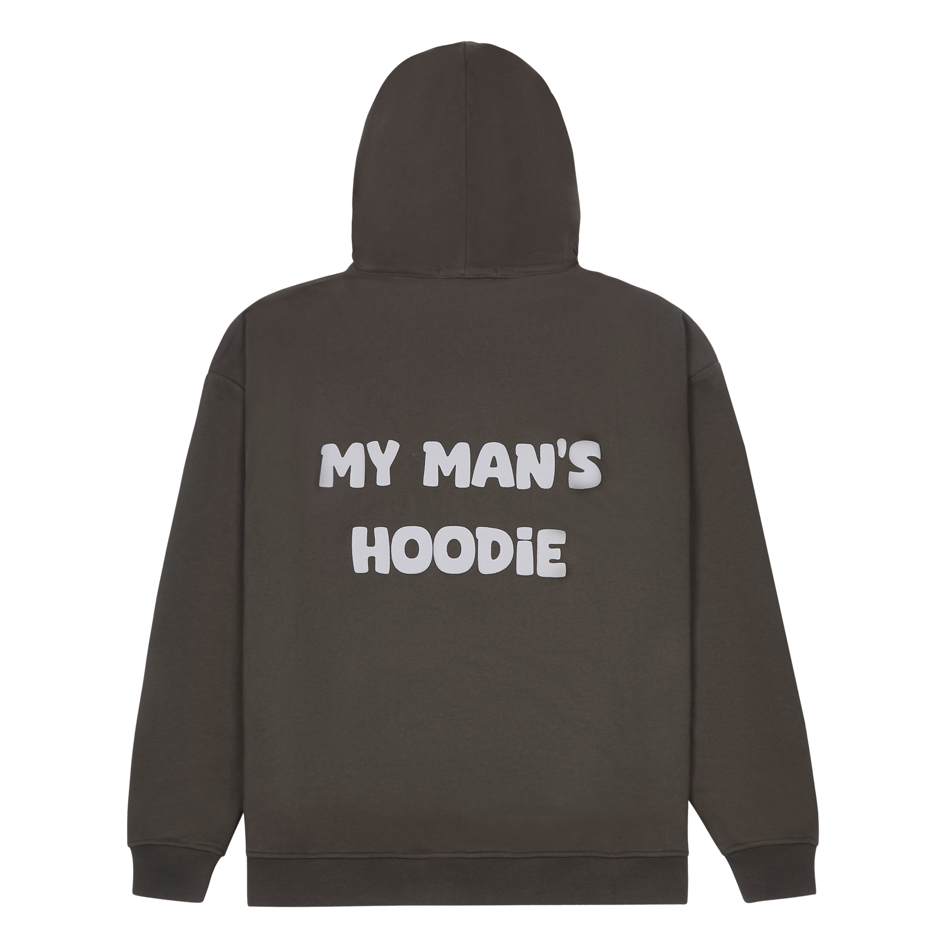 My Mans Hoodie (Dark Brown)