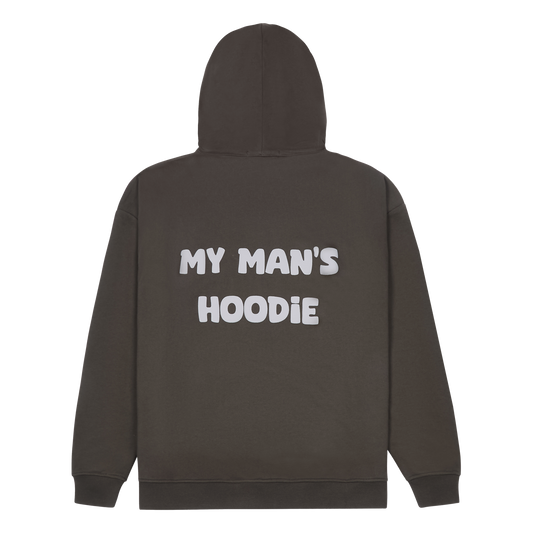 My Mans Hoodie (Dark Brown)