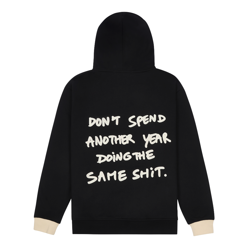 DSAYDTSS Hoodie (black/beige)