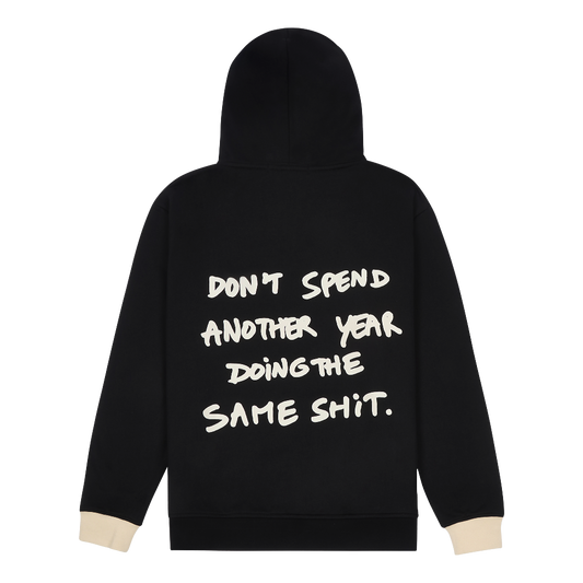 DSAYDTSS Hoodie (black/beige)