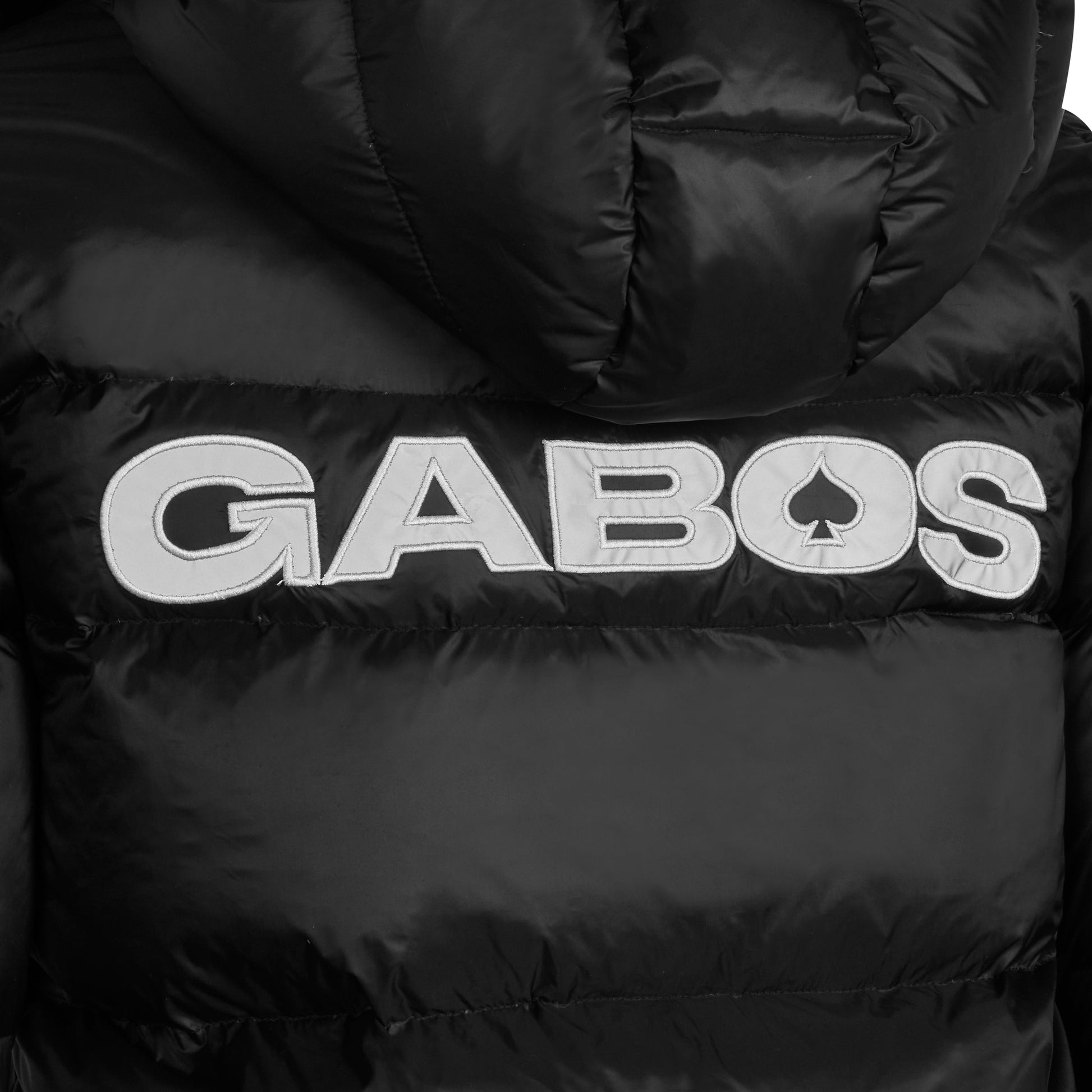 The “Street Sweeper” Black Puffer Down Trench Jacket