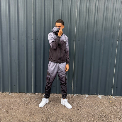 Roadbreaker Full Tracksuit Volcanic Ombre (Black/Grey)