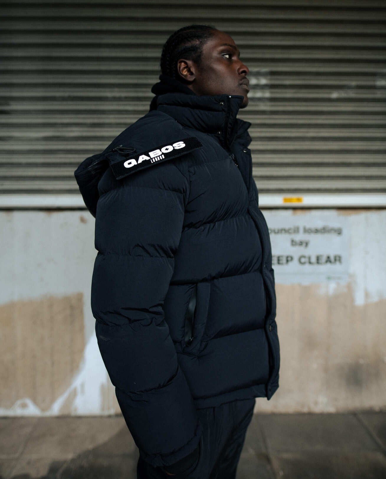 Street Bomber 3.0 Puffer Jacket Magma Black