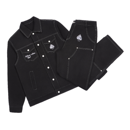 Double Denim Set "Steppin Correct"