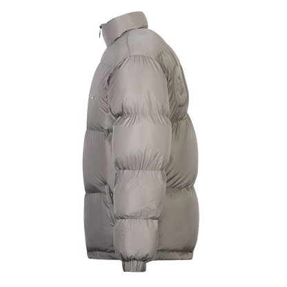 The BOSS Metallic Grey Puffer Jacket